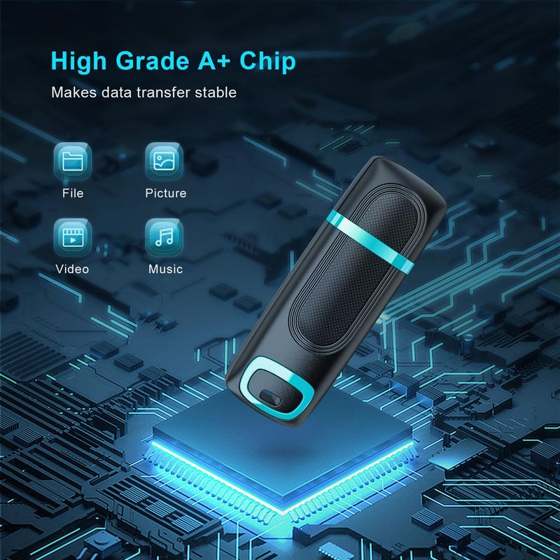 RAOYI 64GB USB 3.0 Flash Drive Thumb Drive High Speed Memory Stick Jump Drive Portable Zip Drive for PC Laptop Backup - Image 3